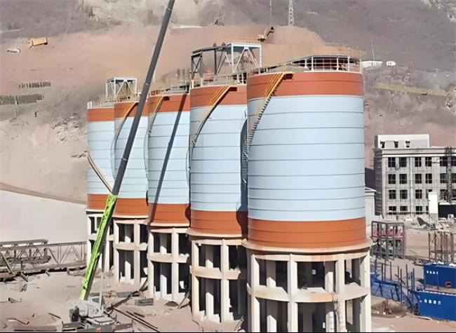 且末高架钢板仓